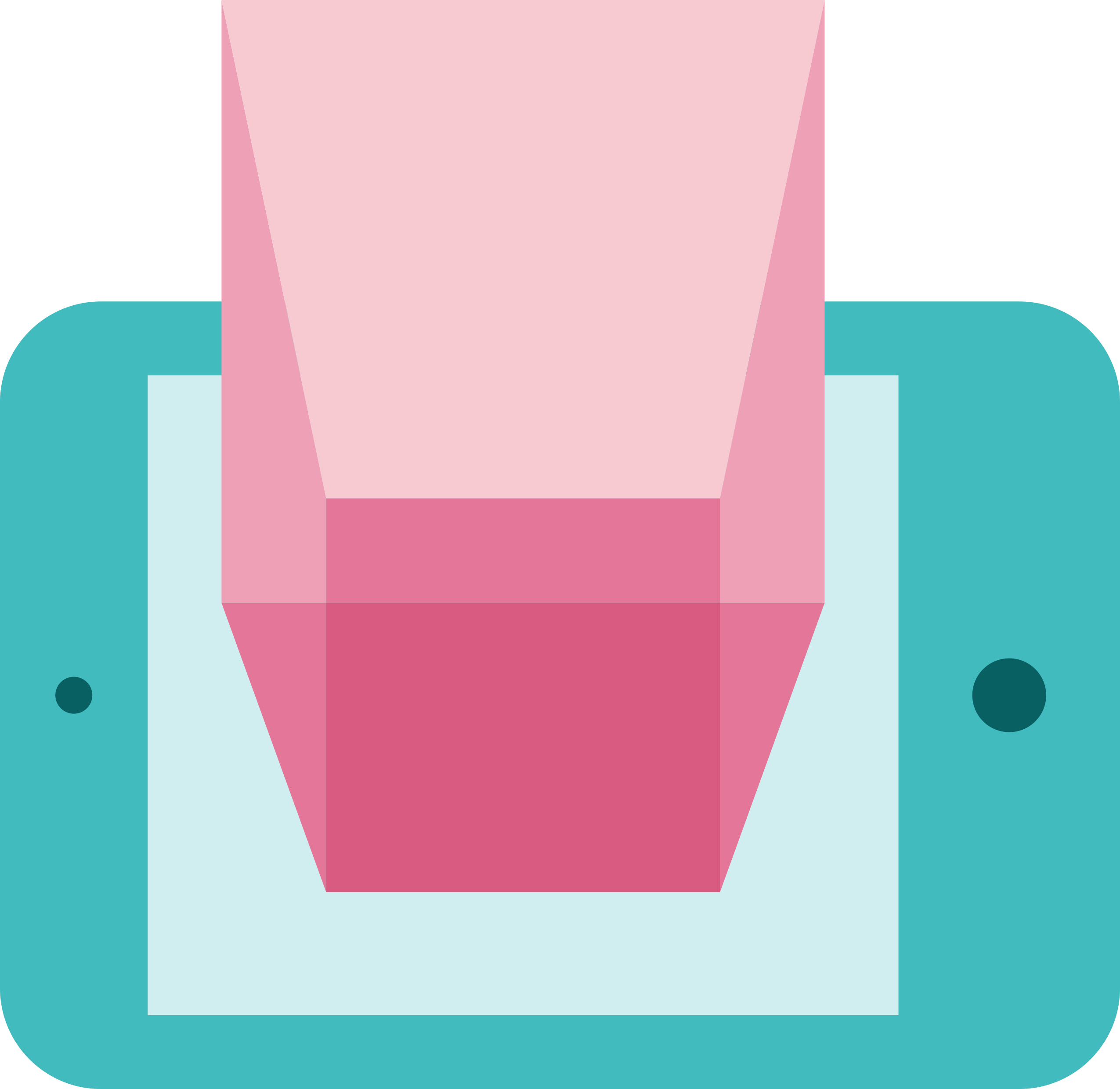 3D Display Outline Icon Svg Set Free Vectors